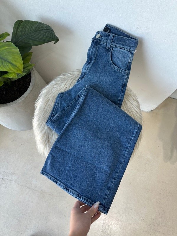 Producto - Wide Leg / Elastizado // Azul Lavado