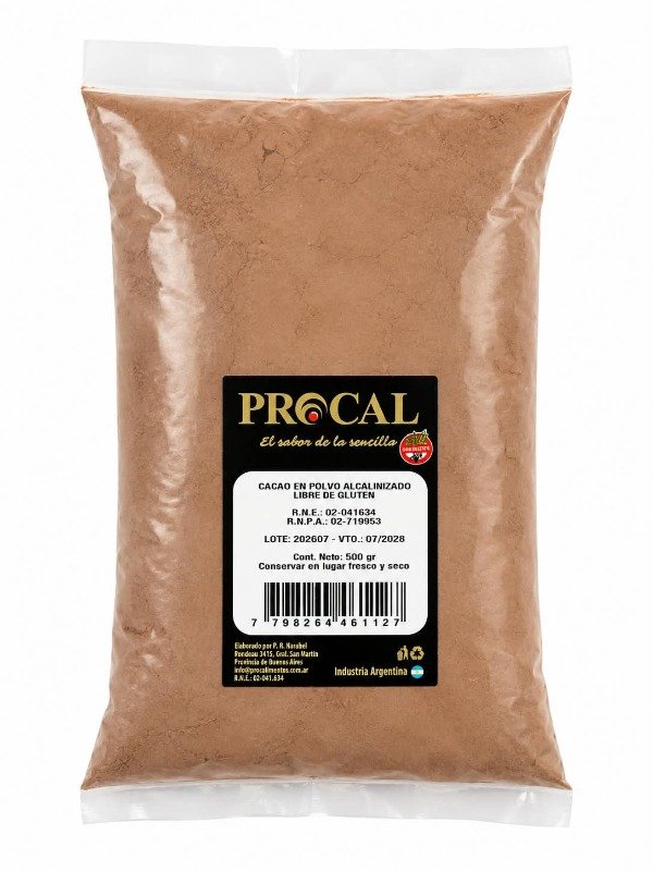 Producto - CACAO AMARGO POR 500GR PROCAL