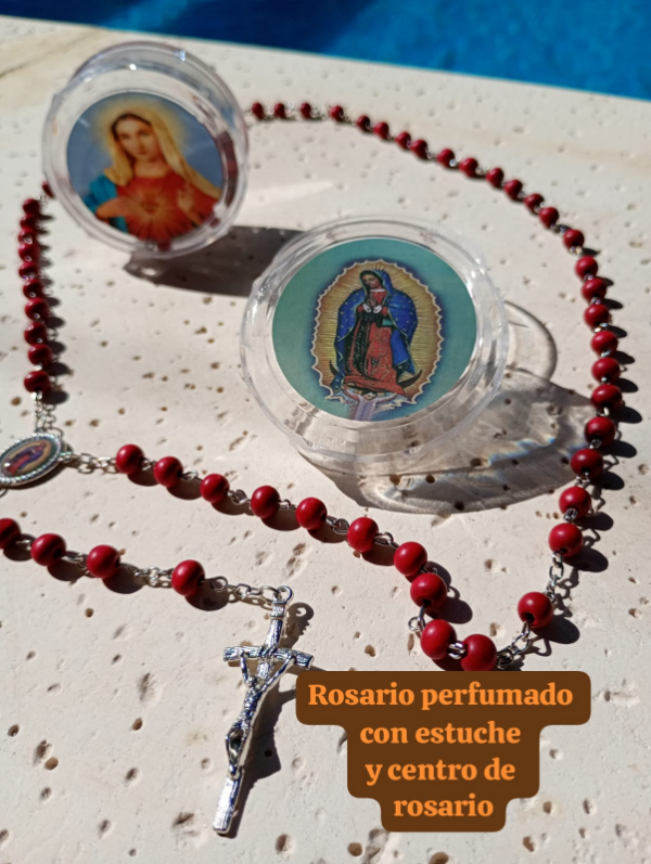 Producto - Rosario perfumado con estuche