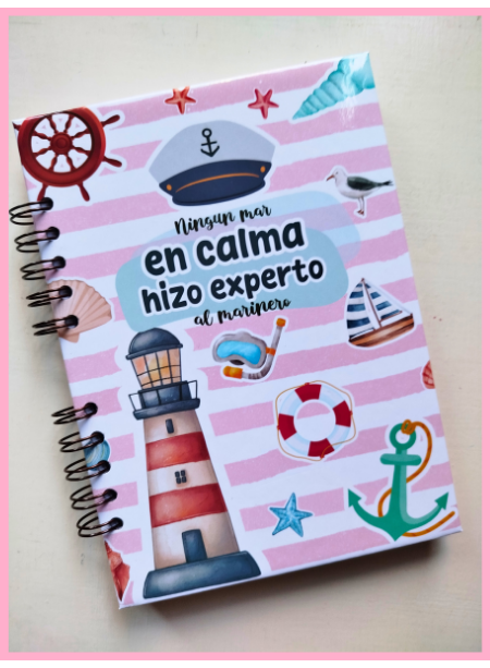 Producto - Cuaderno anillado - Modelo Navegante