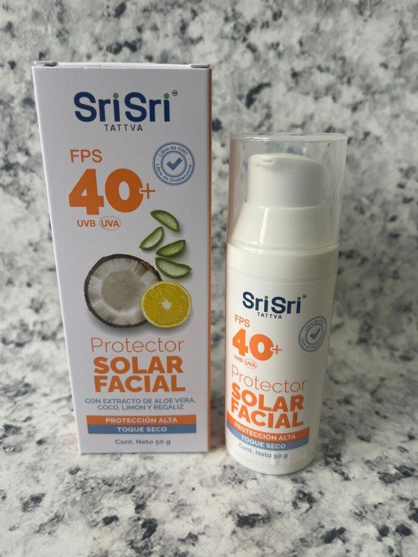 Producto - Protector SOLAR FACIAL FPS 40+ UVB UVA x 50g SRI SRI