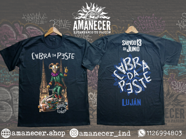 Producto - Remera Cabra Da Peste en Luján