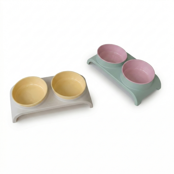 Producto - Comedero Doble Plastico Desmontable 922021 Nuevo Sol