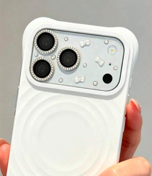 Producto - Film cubre camaras con strass moñitos