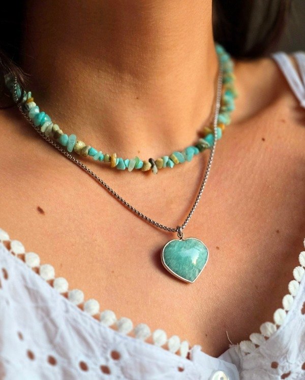 Producto - Collar Bahía amazonita