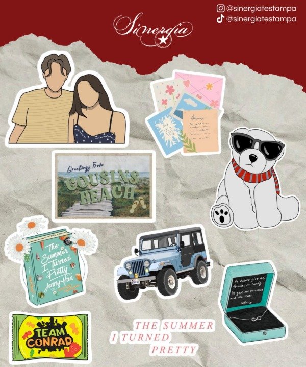 Producto - Stickers - The Summer I Turned Pretty