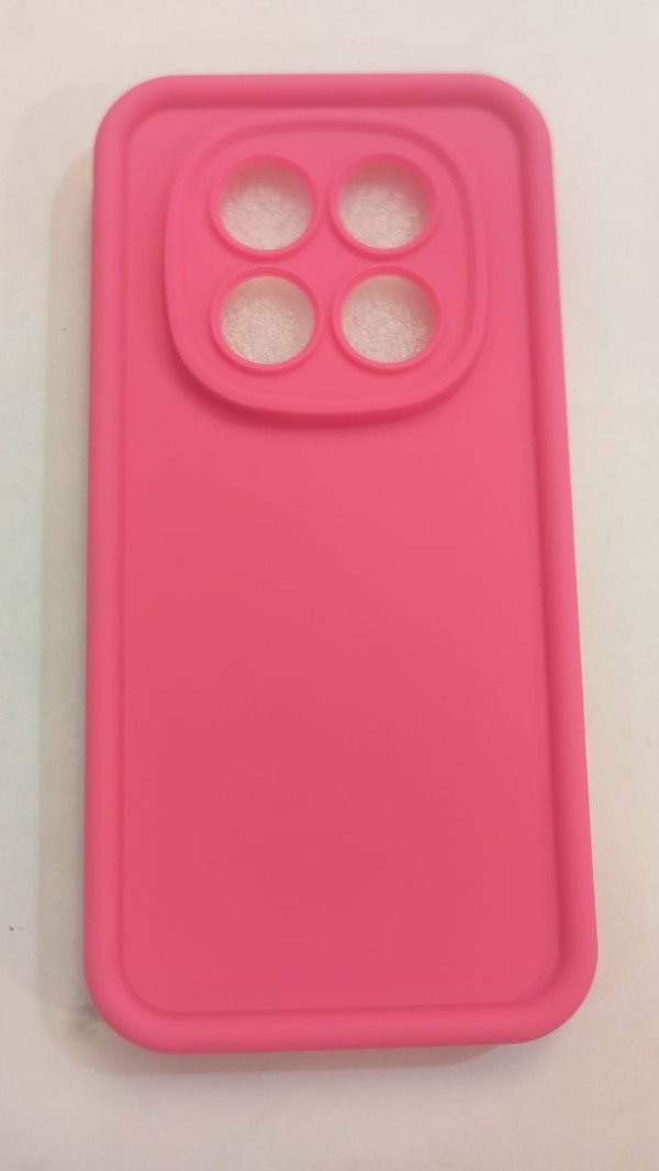 Producto - Funda Silicona Premium Fucsia para Xiaomi Redmi Note 15 Pro