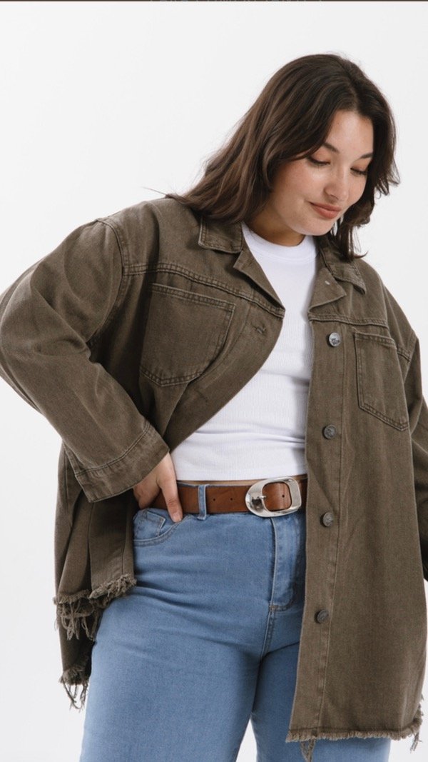 Producto - CAMISACO DESFLECADO VERDE