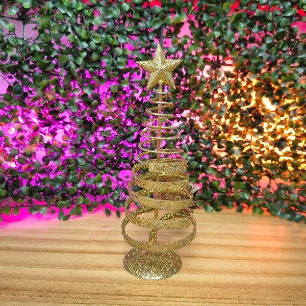 Producto - ARBOL ESPIRAL C/PUNTAL ESTRELLA 20CM XQ17727