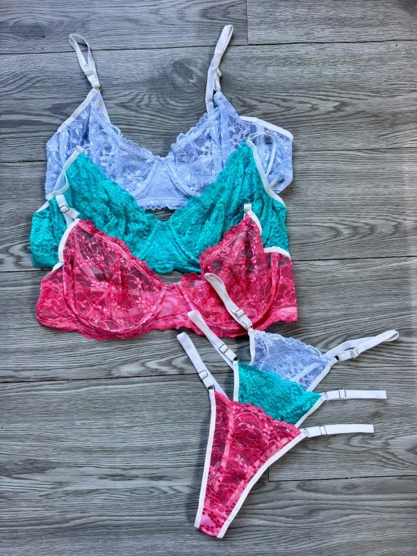Producto - conjunto encaje con aro