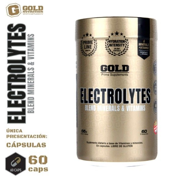 Producto - Electrolitos Vitaminas Y Minerales Gold Nutrition Sin Tacc