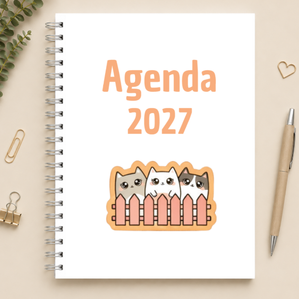 Producto - Agenda Gatitos Semanal