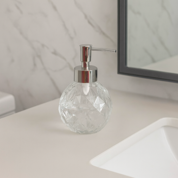 Producto - Dispenser de vidrio transparente