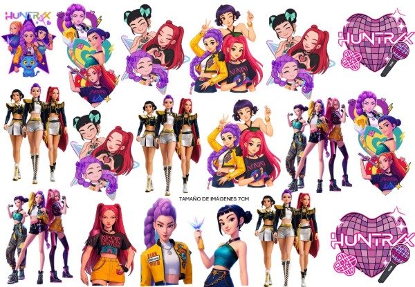 Producto - LAMINA HUNTRIX 23