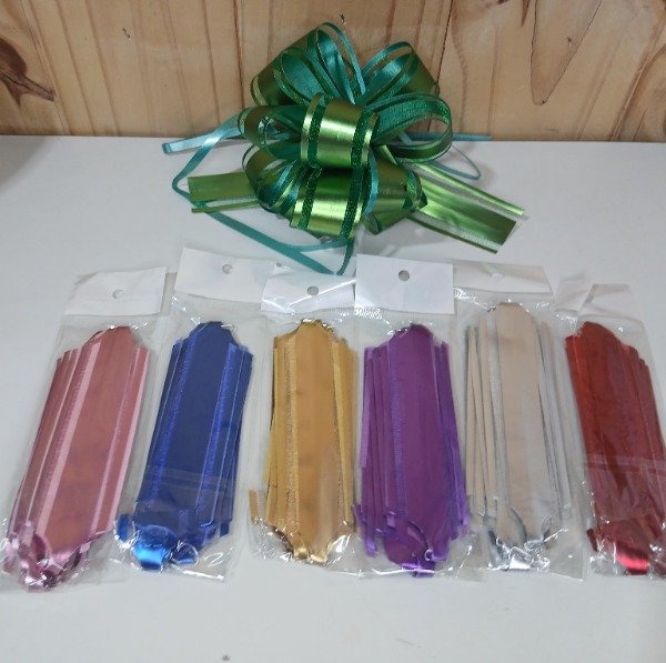 Producto - Moño organza tupido x10u.