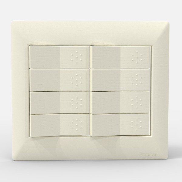 Producto - TAPA S XXII RECTANGULAR BLANCO 8M CAMBRE