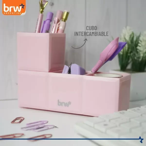 Producto - Organizador De Escritorio Tetris 3 Compartimentos