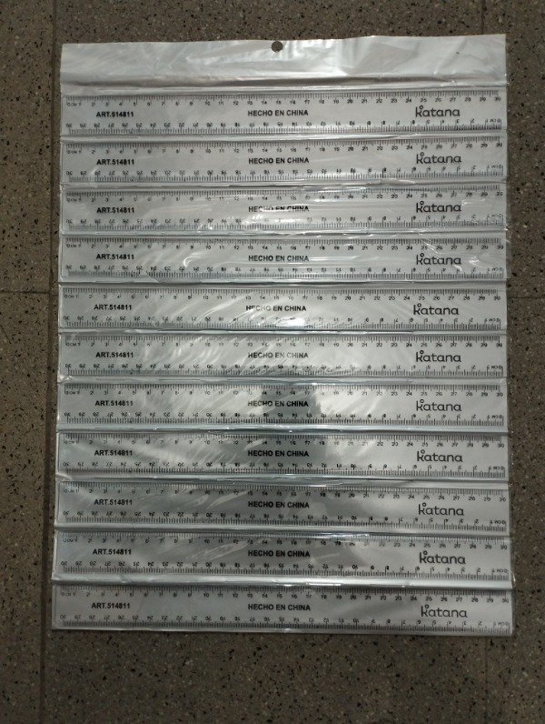 Producto - Reglas x Blister