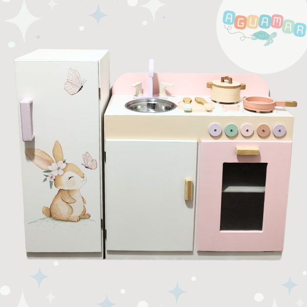 Producto - Cocina Mesada Coneja  + Heladera