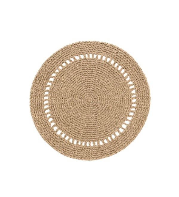 Producto - Alfombra Yute 70cm Artesanal - 2