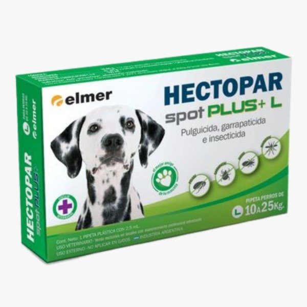 Producto - Elmer Pipeta Hectopar Spot Plus + Perro L de 10 a 25 kg