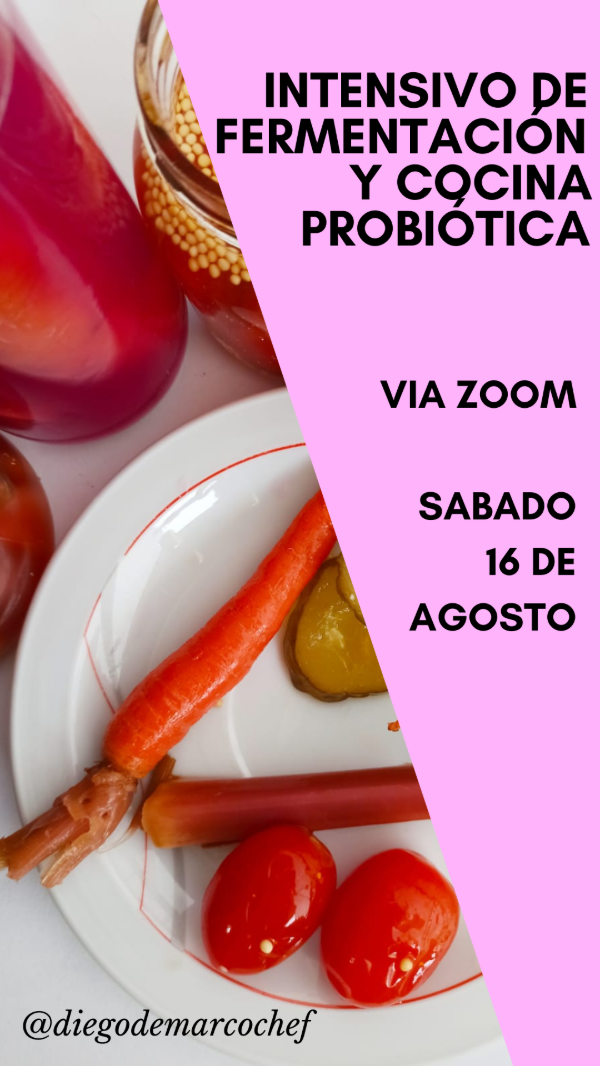 Producto - INTENSIVO de FERMENTACIÓN y COCINA PROBIOTICA - GRABACIÓN
