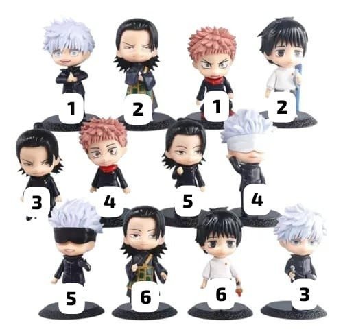 Producto - Figuras Jujutsu Kaisen por DUO (ingrese para elegir)