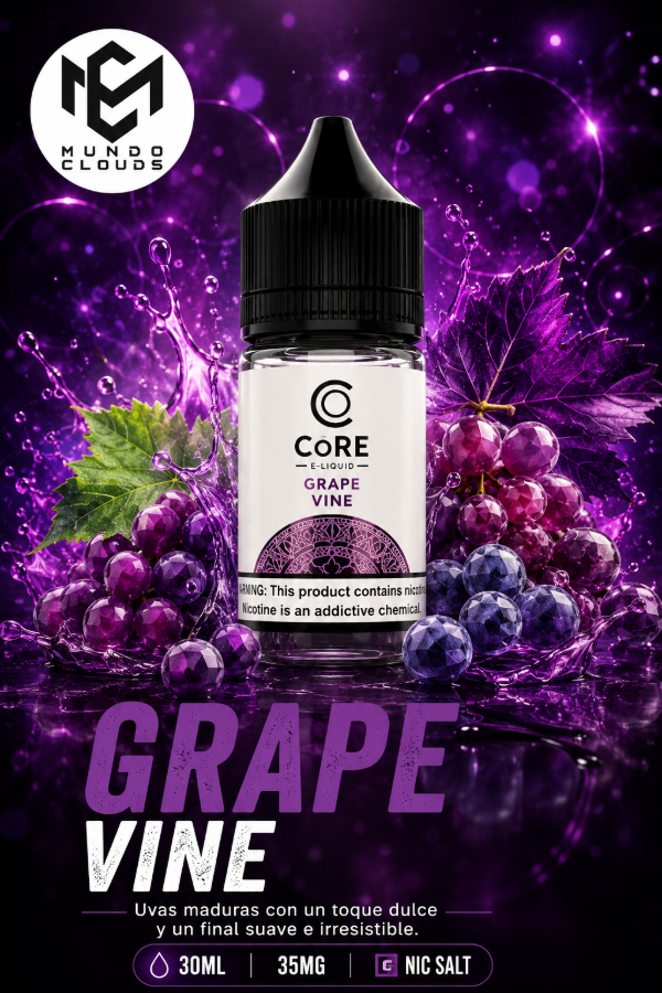 Producto - CORE SALT - GRAPE VINE  30ML 30MG