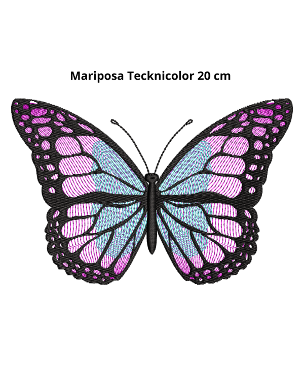 Producto - Mariposa Tecknicolor 20cm
