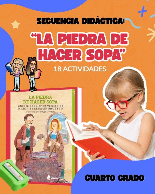 Producto - SECUENCIA DIDÁCTICA. LA PIEDRA DE HACER SOPA 18 ACT. CUARTO GRADO