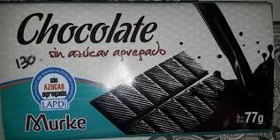 Producto - Tableta De Chocolate Sin Azúcar Murke