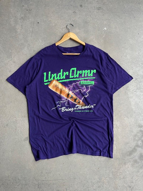 Producto - REMERA DE ALGODÓN UNDER ARMOUR morado (L)