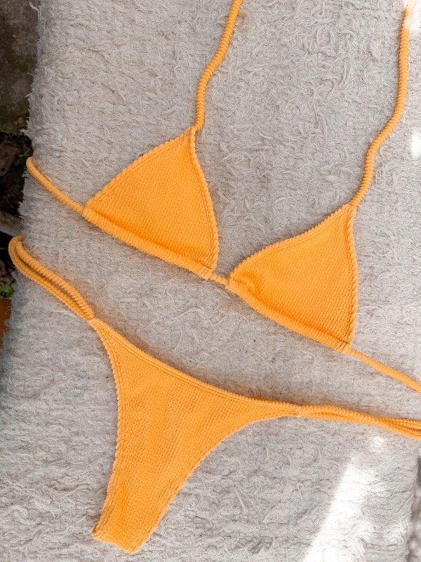 Producto - Triangulo texturado Naranja