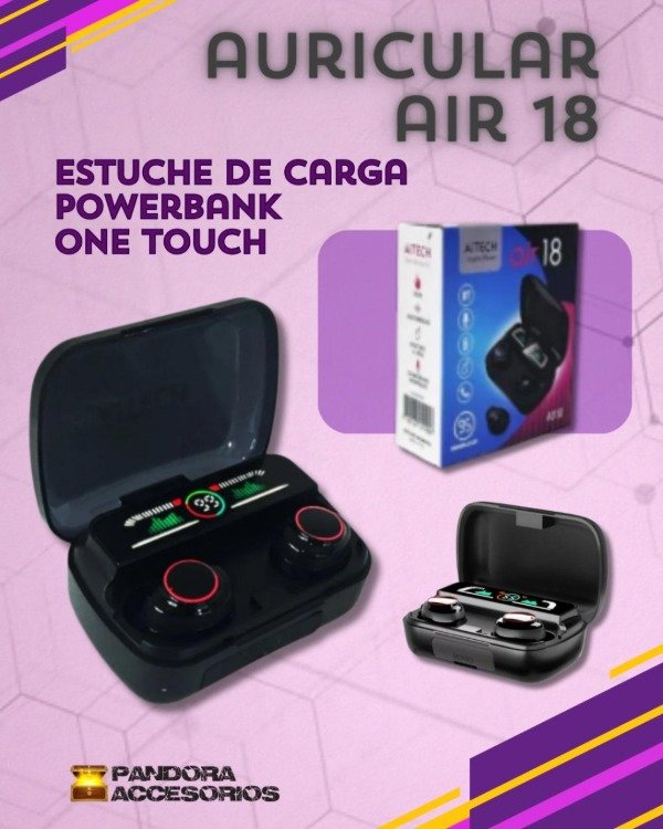 Producto - Auricular BT TWS AIR-18