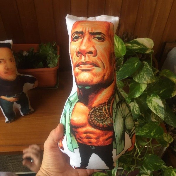 Producto - Muñeco The Rock, La Roca, Dwayne Johnson la Roca serio