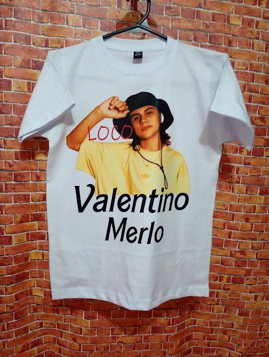 Producto - REMERA-VALENTINO MERLO -ALGODON NIÑOS TALLES 12 Y 14 - 1