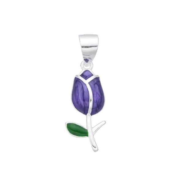 Producto - Dije Tulipán Violeta 18 Milímetros - 0