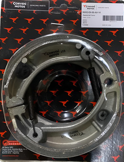 Producto - ZAPATA DE FRENO TWISTER RX 150 FZ 16 VARIAS (DIAMETRO 130mm ANCHO 28mm) CORVEN