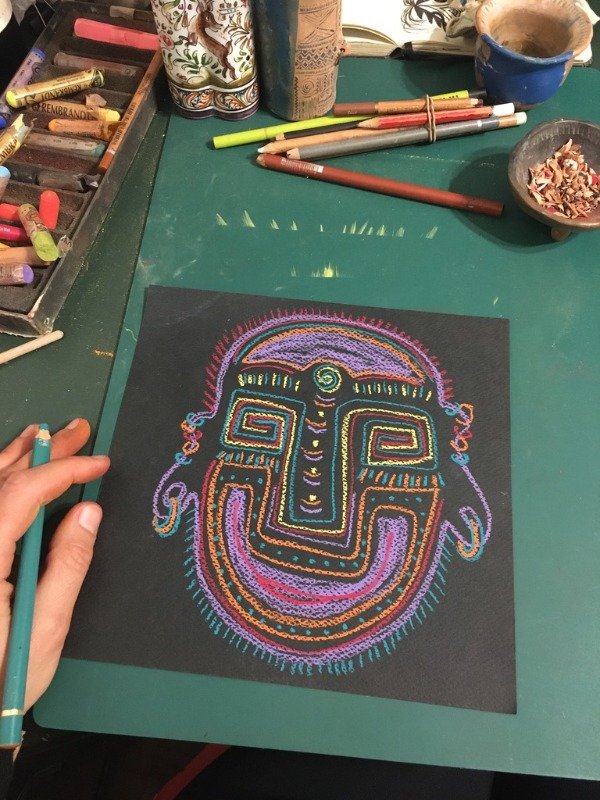 Producto - Máscara espirales