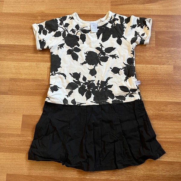 Producto - Vestido Cheeky Blanco y Negro 4A - 0