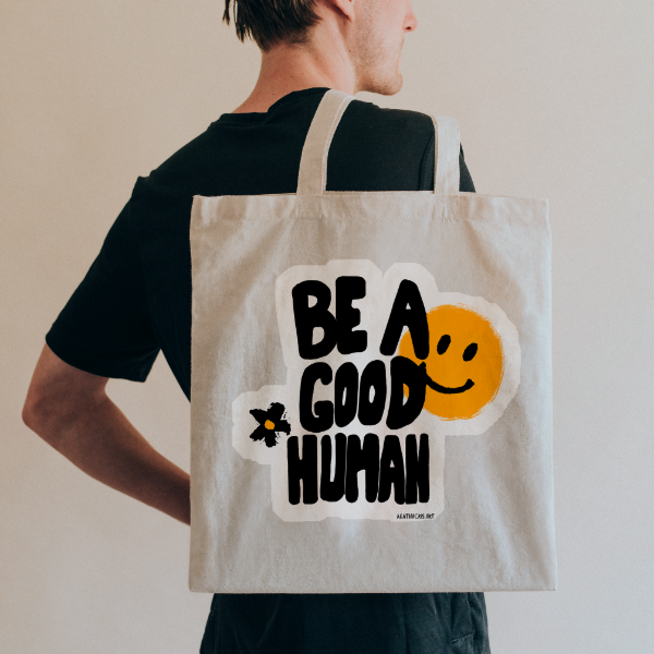 Producto - Tote Bag "Be a Good Human" Jimin BTS