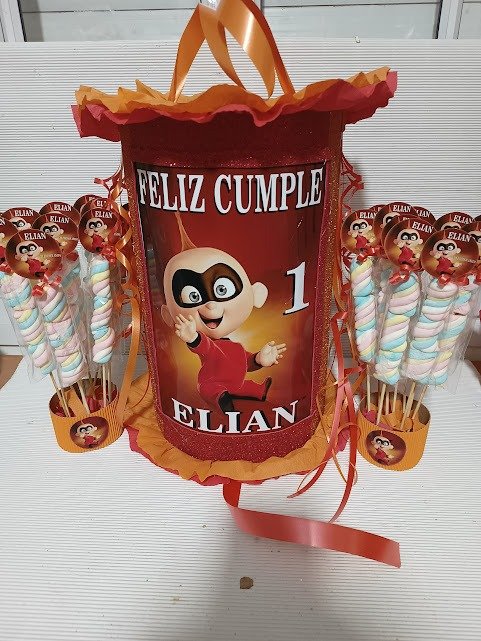 Producto - piñata tubo los increibles