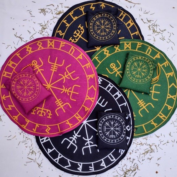 Producto - Paño runas (circular) - 0