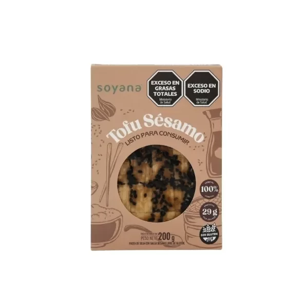 Producto - Tofu organico de Sesamo y soja x200gr- Soyana