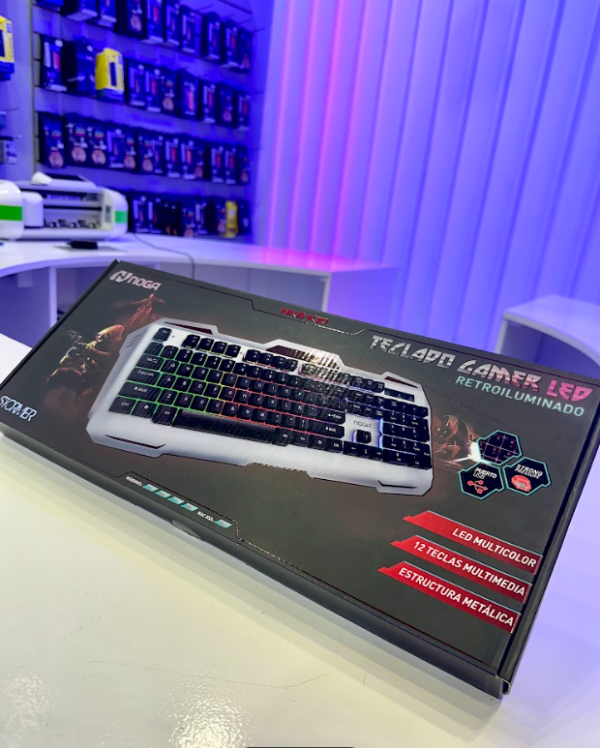 Producto - Teclado Gamer Noga Led