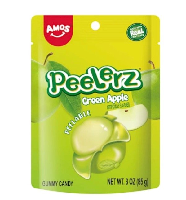 Producto - Gomitas peelerz manzana verde  85gr