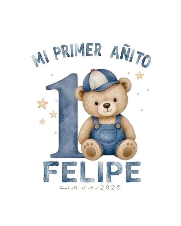 Producto - REMERA OSO MI PRIMER AÑITO - 2