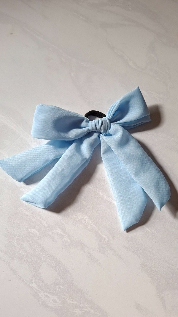 Producto - Moño celeste clarito rita