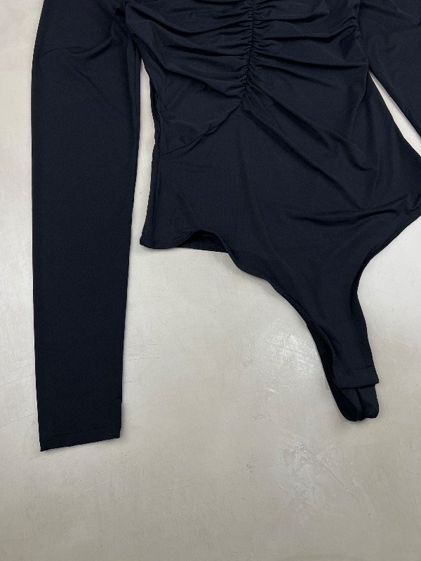 Producto - Black Ruched Bodysuit - 5