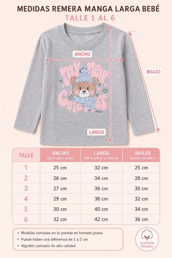 Producto - Remera manga larga beba IV - 7